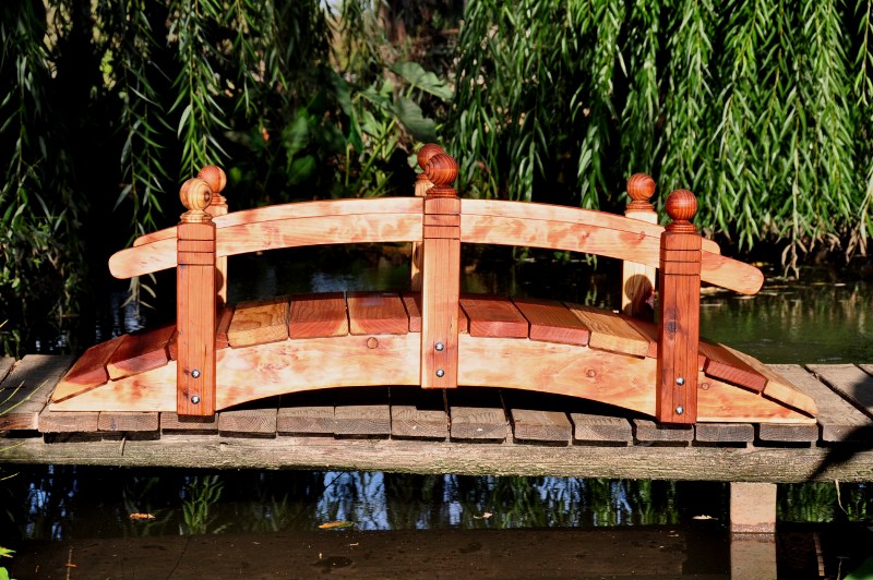 6 Foot  Short Post  Garden Bridges