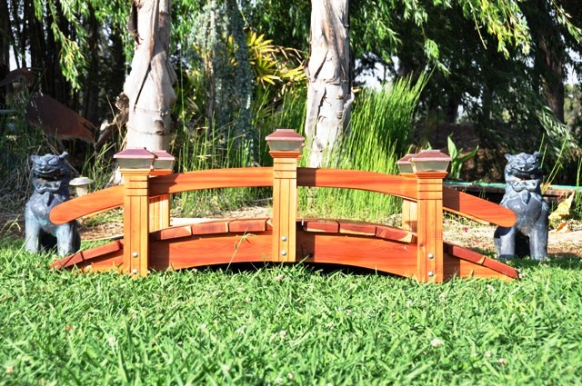 6 Foot  Short Post  Garden Bridges