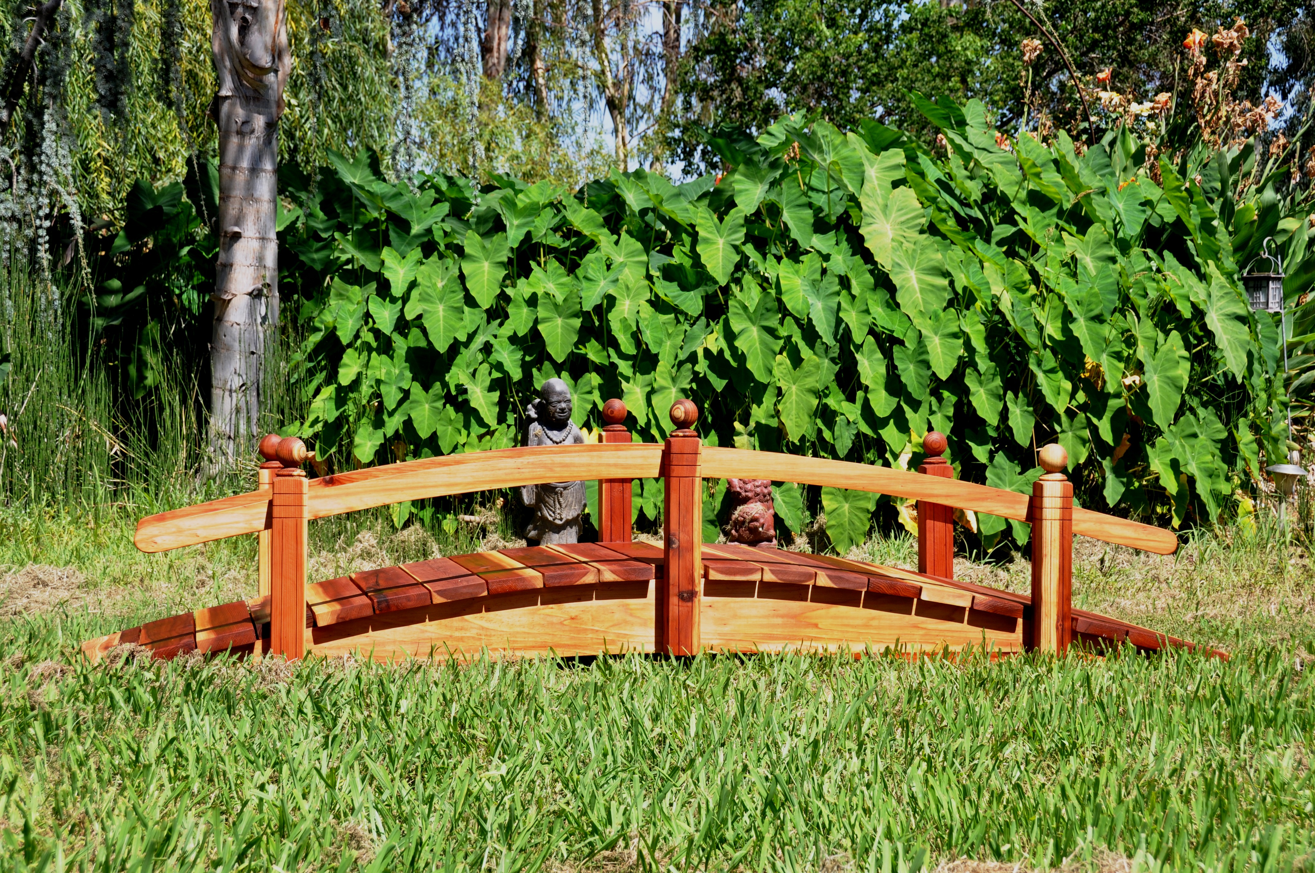 10 Foot Short Post Garden Bridges