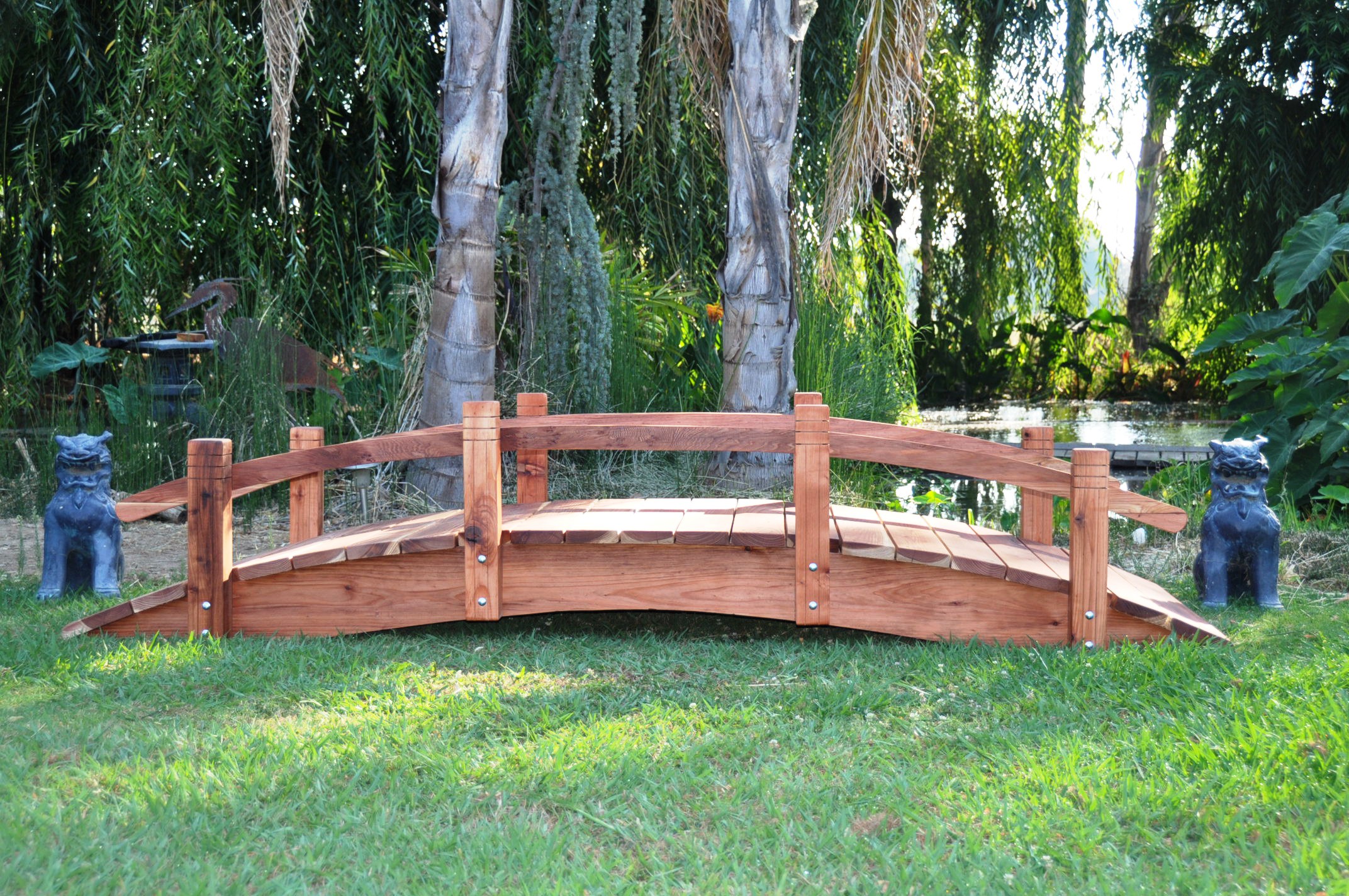 10 Foot Short Post Garden Bridges