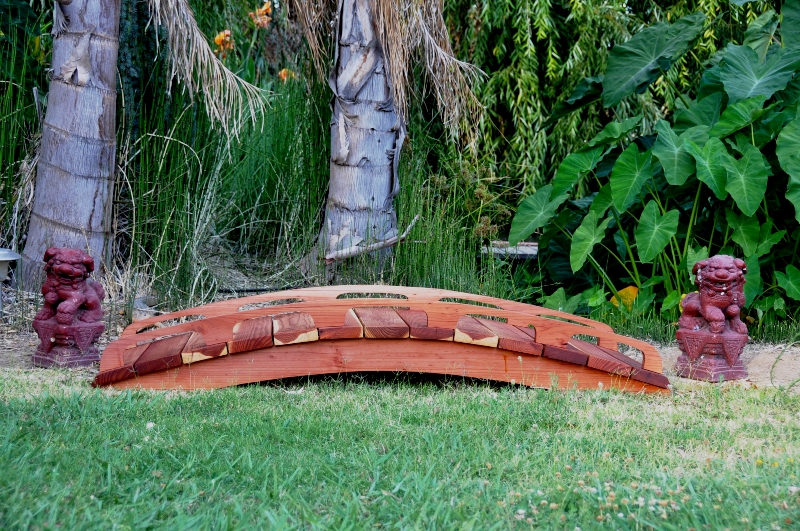6 foot Japanese Garden Bridges