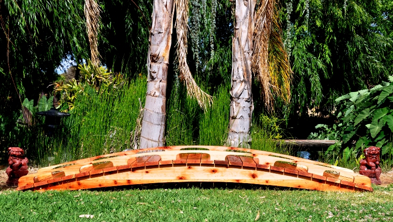 10 foot Japanese Garden Bridges