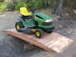 Here we have a 13foot by 4foot ,4 beam Super strong bridge Build to handle 2000 lbs.
Located in Newcastle, Ca.