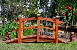 Here is a 8 x 4 ft double rails with Solar lights.