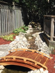 Here is a 5 foot Japanese style bridge.